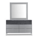 Enzo Bed, Dresser & Mirror