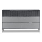 Enzo Bed, Dresser & Mirror