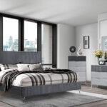 Enzo Bed, Dresser & Mirror