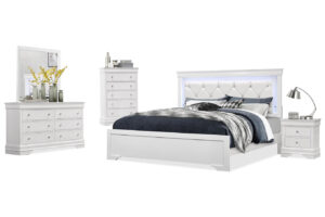 Pompeii Bed Dresser & Mirror